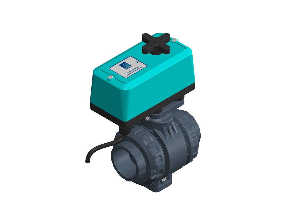 UPVC Automatic Ball w/Actuator Valves
