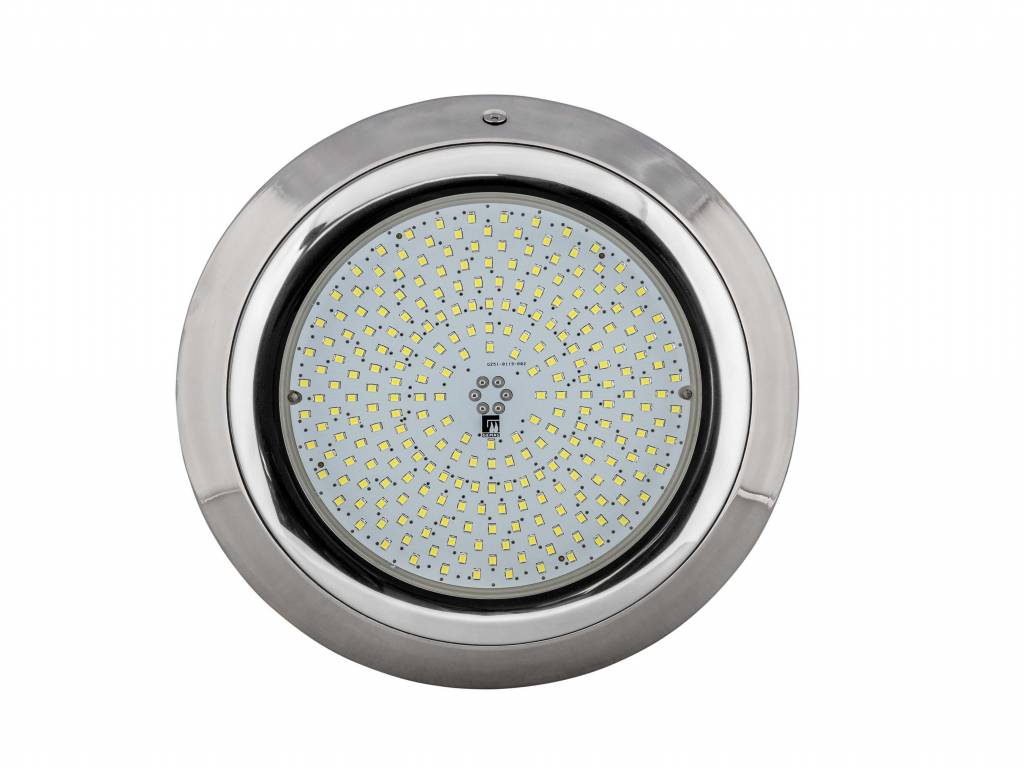 «SlimLED-INOX»Lampe Sous-Marine Sans Niche, Remplie de Résine, Couleur Unique