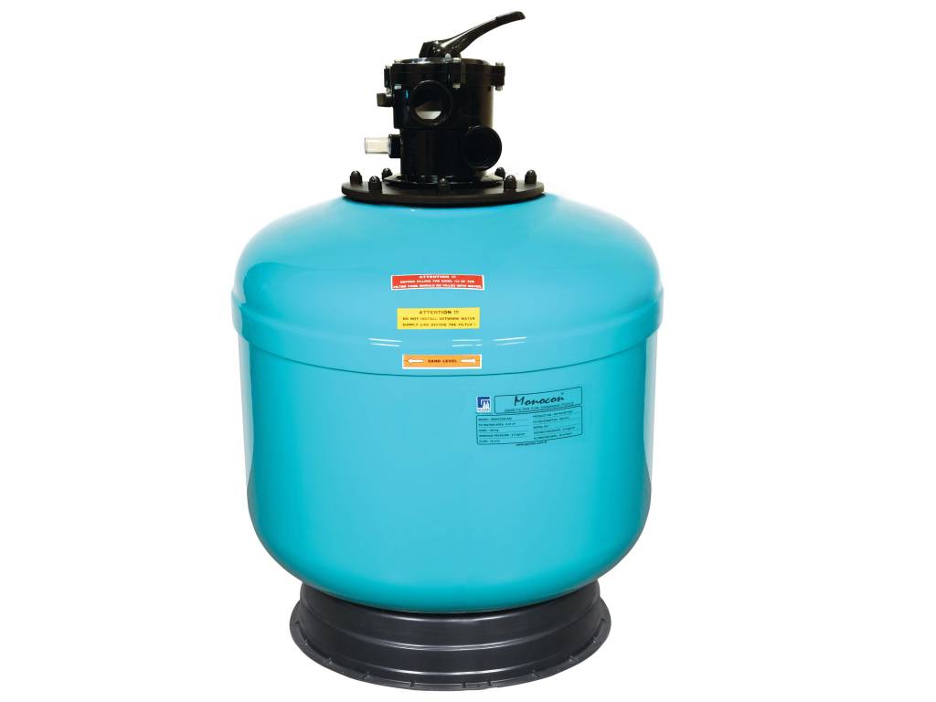 GEMAS "MONOCON" POOL SAND FILTER TOP MOUNTED