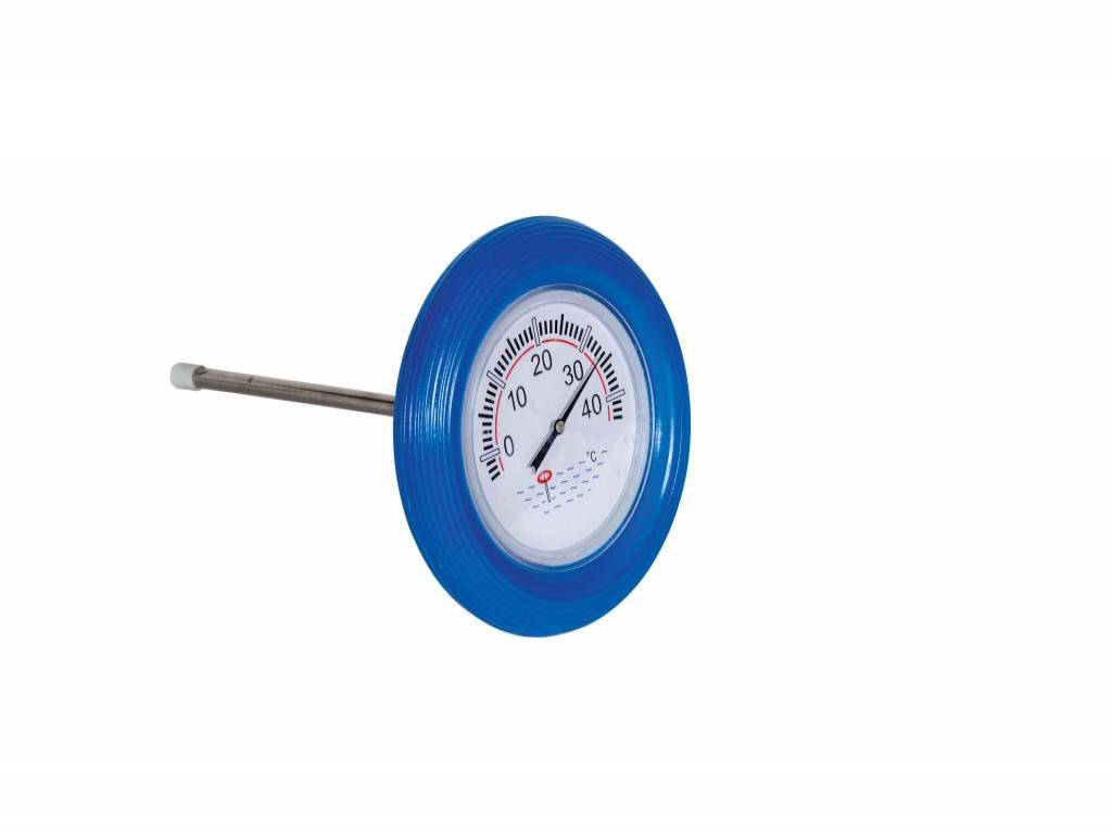 Thermomètre pour piscines, flottant et rond, Ø 190 mm