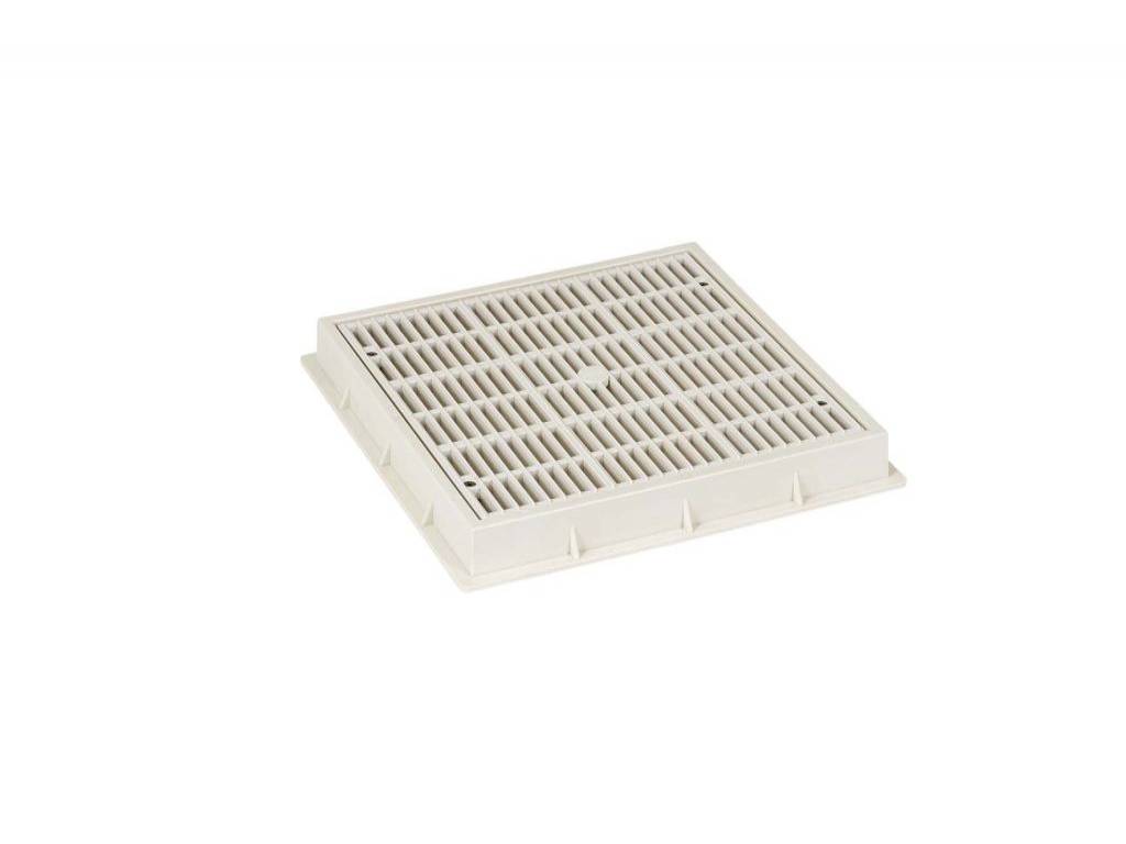 Grilles de drainage rondes en plastique